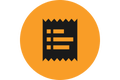 Symbool voor factuur