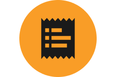Icon - vragen over de e-bon