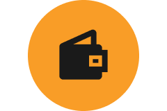 Symbool voor betaling