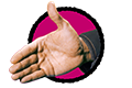 Open hand