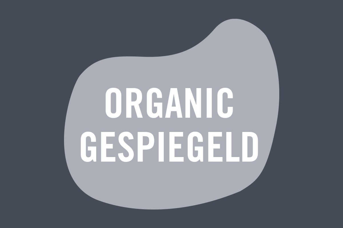 Organische vorm gespiegeld