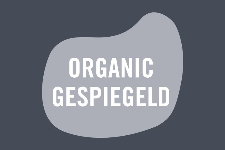 Organische vorm gespiegeld