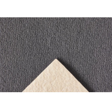 Grijs tapijt met textielrug