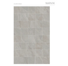 Tegelpatroon Narvik zilver 60x60