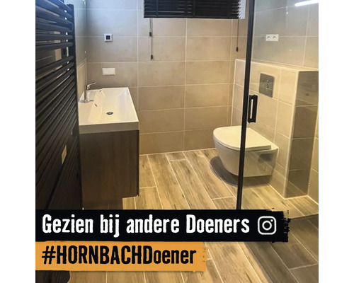 Badkamer met wastafel, toilet en radiator