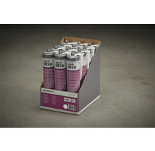 Verpakking sanitair siliconen van Akkit 601 met twaalf 310 ml patronen