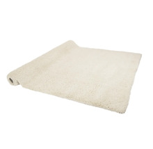Opgerolde badmat