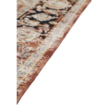 Detailweergave van een gedessineerd tapijt