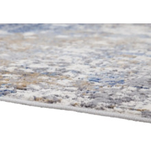 Detailweergave van een tapijt met abstract patroon