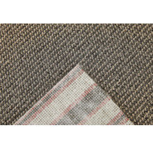 Close-up van een tapijt met textielrug