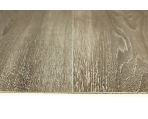 Close-up van een vinylvloer met houtlook