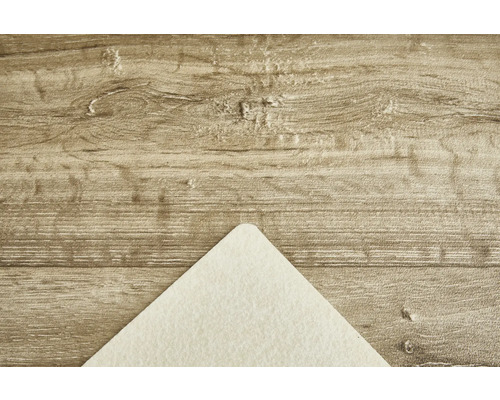 Houtstructuur met een hoek van een vel papier
