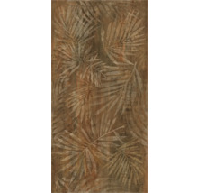Decoratieve wandtegel met bladerpatroon