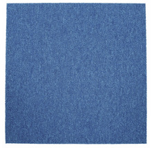 Vierkante blauwe tapijttegel