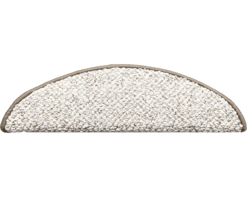 Halfronde trapmat