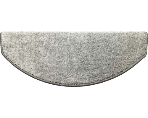 Halfronde trapmat van tapijt