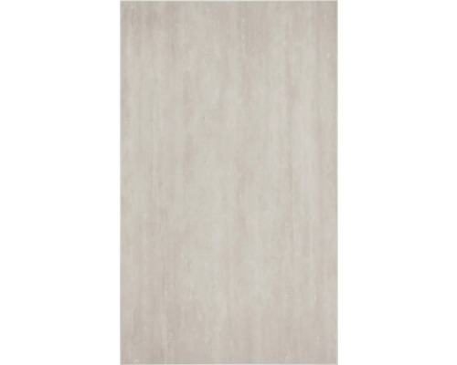 Wandpaneel of vloertegel met steenlook, lichtbeige met subtiele verticale nerven.