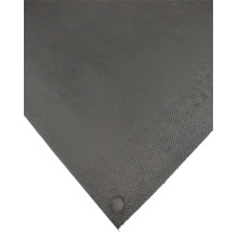 Rubbermat met gestructureerd, antislip oppervlak voor vloer- of machinebescherming.