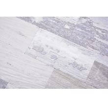 Close-up van vinylvloer met houtlook
