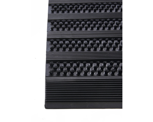 Rubber voetenveeg met noppen en ribbels