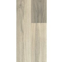 Close-up van lichte vinylvloer met houtlook