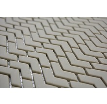 Mozaïektegels in pijldesign