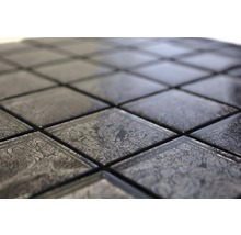 Detailopname van een mozaïek van glastegels
