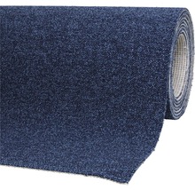 Blauw tapijt per meter op rol
