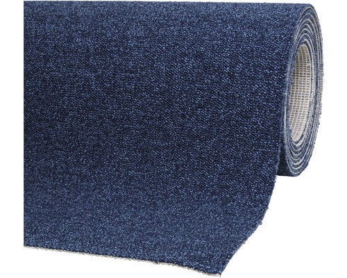 Blauw tapijt per meter op rol