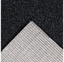 Detailweergave van een tapijt met textielrug