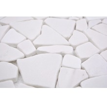 Witte natuursteen mozaïektegels