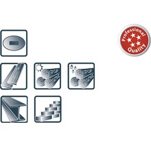 Symbolen voor producteigenschappen en toepassingen