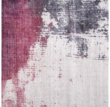 Close-up van een vloerkleed met abstract patroon