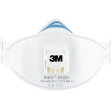 3M Logo op FFP2 ademhalingsmasker met uitademventiel