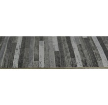 Close-up van een vloerbedekking met houtlook