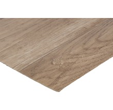 Close-up van een vinylvloer met houtlook