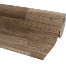 Gerolde PVC vloerbedekking met houtlook