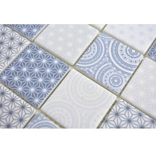 Mozaïektegels met geometrische en bloemmotieven