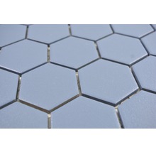 Close-up van zeshoekige tegels