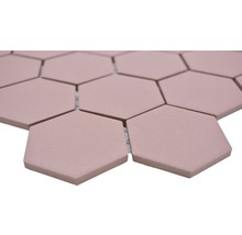 Zeshoekige mozaïektegels van aardewerk