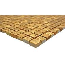 Mozaïektegels met gouden coating