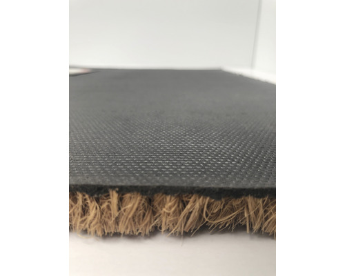 Kokosmat met textiele achterkant