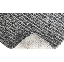 Grijs tapijt met textielrug