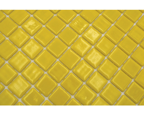 Gele mozaïektegels voor wand- en vloerdecoratie