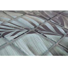 Detailopname van mozaïektegels met patroon