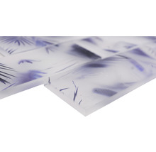 Decoratieve tegel met plantenmotief