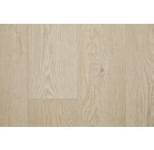 Close-up van een lichte vinylvloer met houtlook