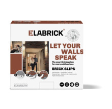 ELABRICK doos met baksteenstrips