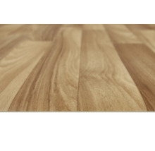Close-up van vinylvloer in houtlook
