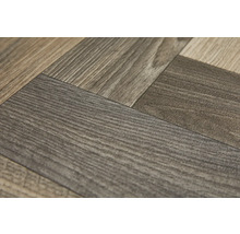 Close-up van vinylvloer in houtlook